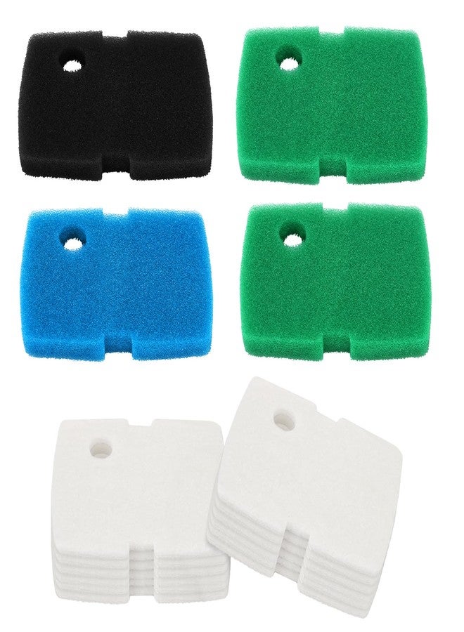 LEWEREST 16 PCS Replacement Canister Filter Pad Compatible with Pennplax Cascade 1200/1500 CCF4UL/CCF5UL, Aquarium Sponge Media Parts Canister Filter Floss Pads for Fish Tank - Image 1